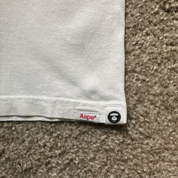 AAPE BY BAPE MOONFACE PRINTED TEE - Picture 6 of 8